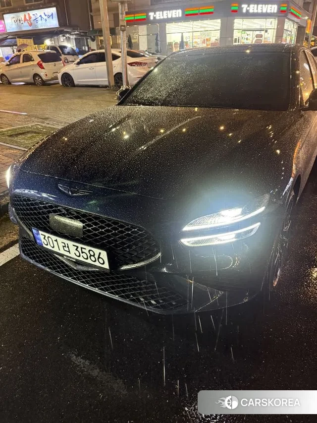 Genesis The New G70 2023 Синий из Кореи