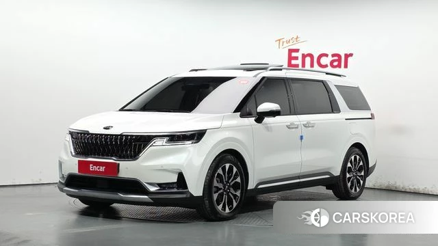Kia Carnival 4th generation 2021 Белый из Кореи