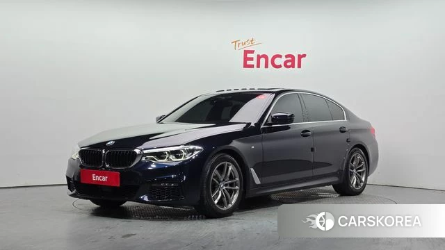 BMW 5 Series (G30) 2020 Черный из Кореи