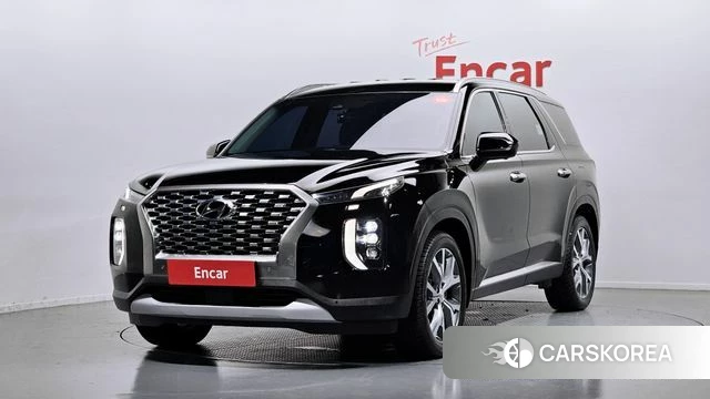 Hyundai Palisade 2022 Черный из Кореи