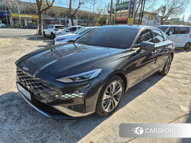 Kia K8 Hybrid 2022 Серый из Кореи