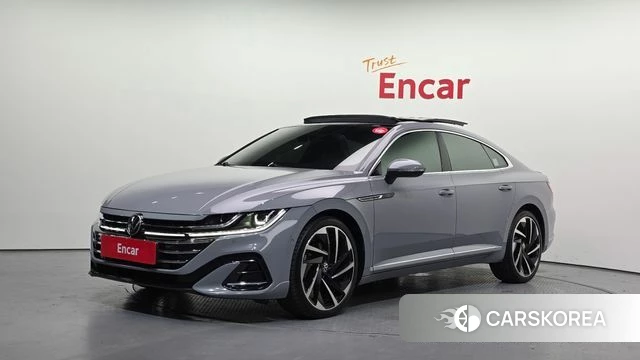 Volkswagen Arteon 2022 Серебристо-серый из Кореи