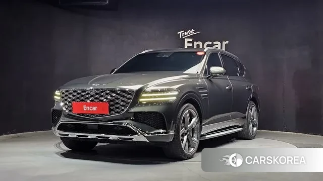 Genesis GV80 2024 Темно-зеленый из Кореи