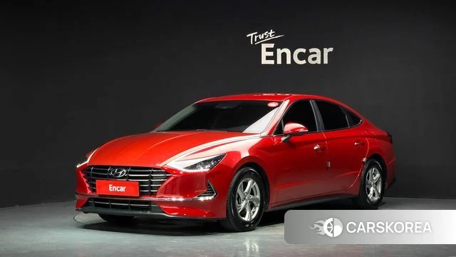 Hyundai Sonata (DN8) 2019 Красный из Кореи