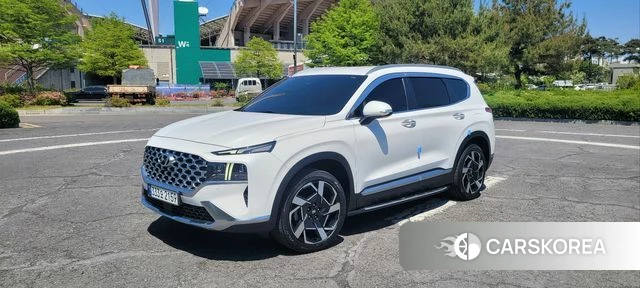 Hyundai The New Santa Fe 2020 Белый из Кореи