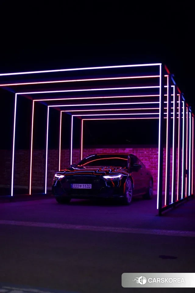 Audi A7 (4K) 2022 Черный из Кореи