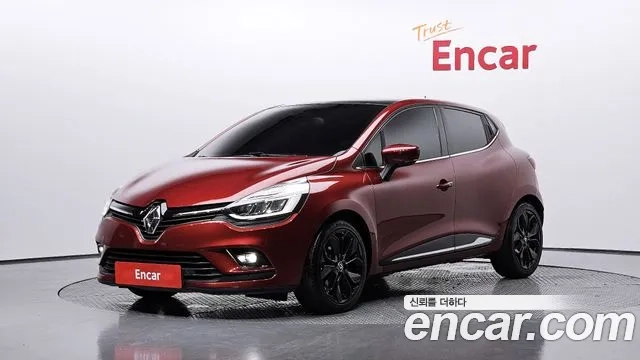 Renault Korea (Samsung) Clio 2019 Красный из Кореи