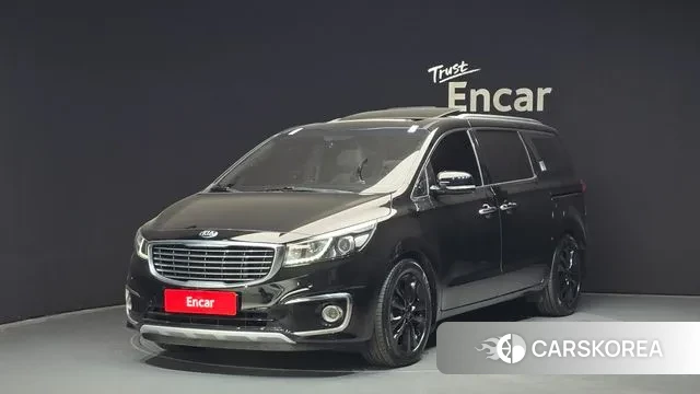 Kia The New Carnival 2018 Черный из Кореи