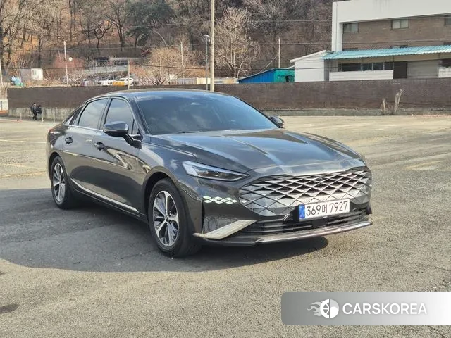 Kia K8 Hybrid 2023 Серый из Кореи