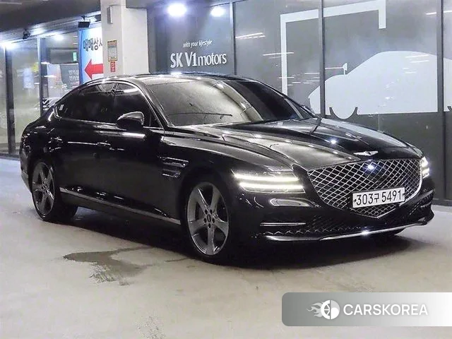 Genesis G80 (RG3) 2020 Черный из Кореи