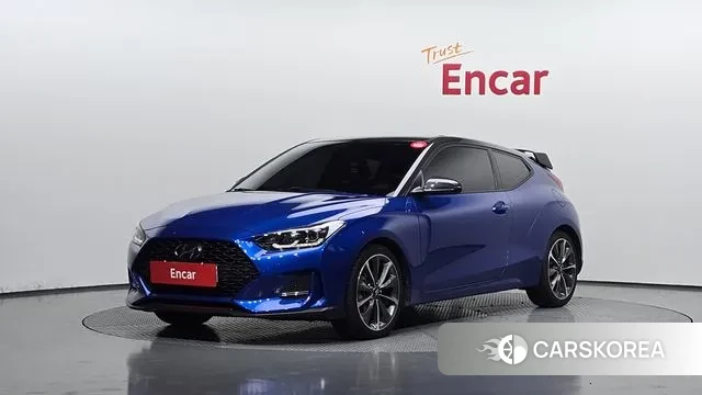 Hyundai Veloster (JS) 2019 Синий из Кореи