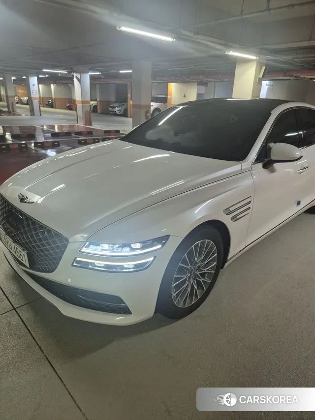 Genesis G80 (RG3) 2021 Белый из Кореи