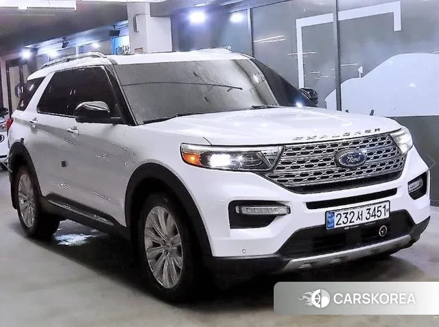 Ford Explorer 6th Generation 2020 Белый из Кореи
