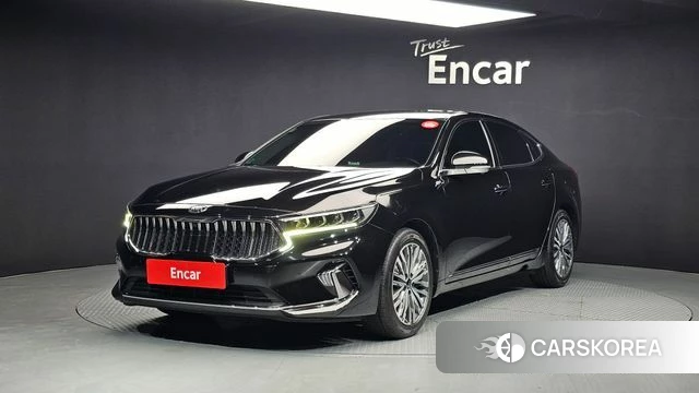 Kia K7 Premier Hybrid 2021 Черный из Кореи