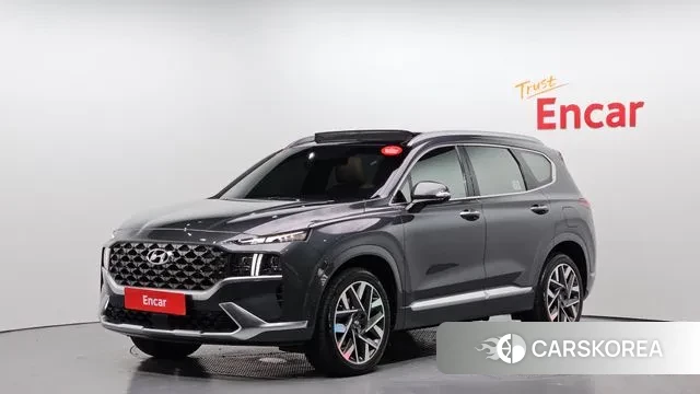 Hyundai The New Santa Fe 2020 Серый из Кореи