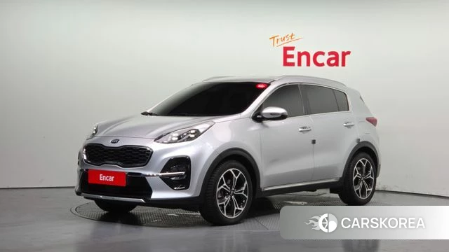 Kia Sportage The Bold 2021 Серебристо-серый из Кореи