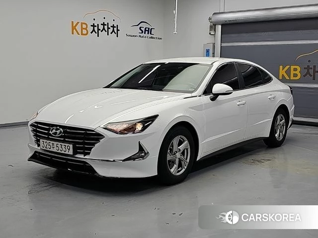 Hyundai Sonata (DN8) 2021 Белый из Кореи