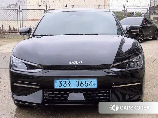 Kia EV6 2023 Черный из Кореи