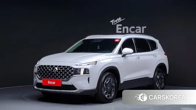 Hyundai The New Santa Fe 2022 Серебристо-серый из Кореи