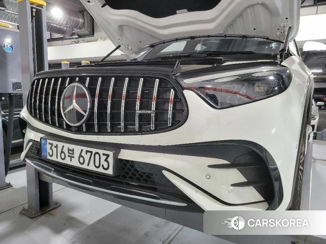 Mercedes-Benz GLC-Class X254 2024 Белый из Кореи
