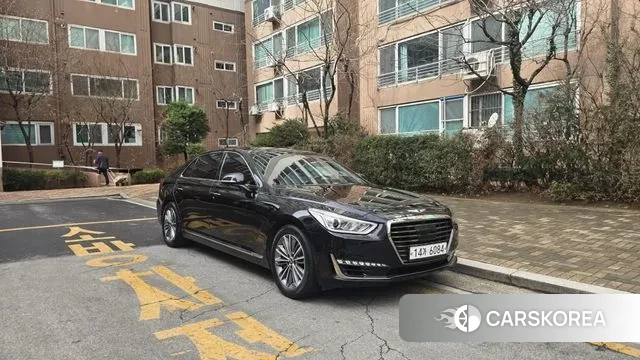 Genesis EQ900 2018 Черный из Кореи