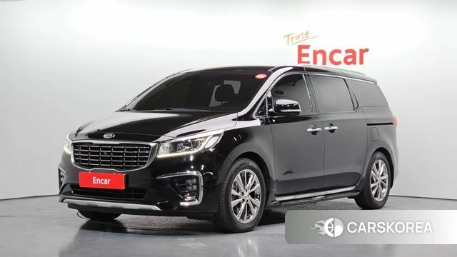 Kia The New Carnival 2019 Черный из Кореи