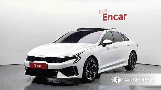 Kia The New K5 3rd generation 2023 Белый из Кореи