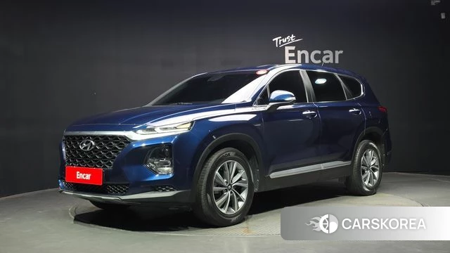 Hyundai Santa Fe TM 2019 Синий из Кореи