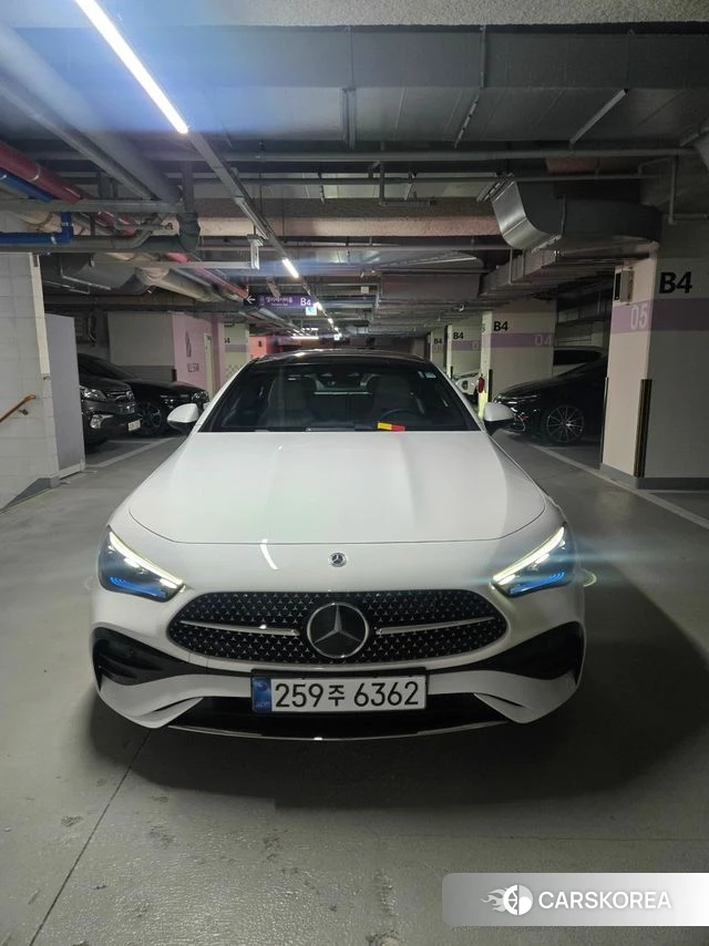 Mercedes-Benz CLE-Class C236 2025 Белый из Кореи