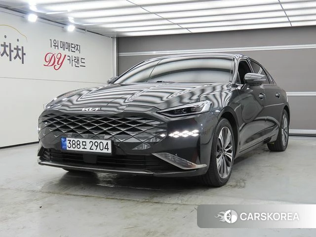 Kia K8 Hybrid 2022 Серый из Кореи