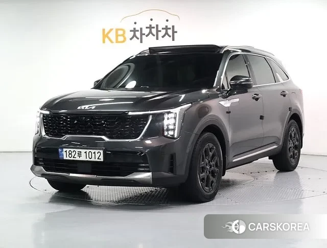 Kia The New Sorento 4th Generation 2023 Серый из Кореи