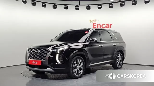 Hyundai Palisade 2022 Черный из Кореи