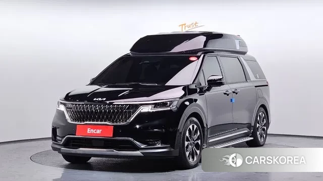 Kia Carnival 4th generation 2023 Черный из Кореи