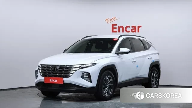 Hyundai Tucson (NX4) 2021 Белый из Кореи