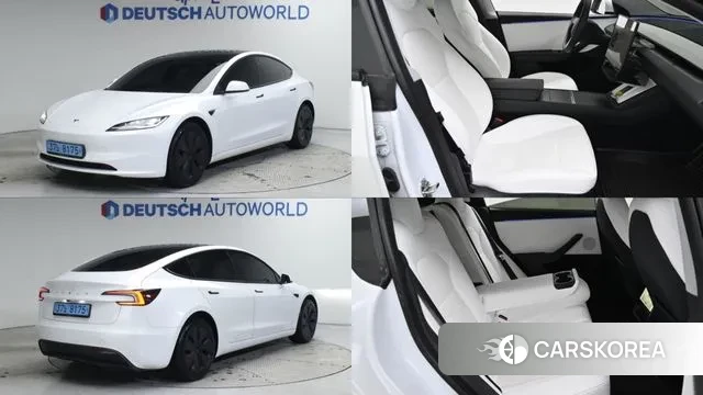 Tesla Model 3 2024 Белый из Кореи