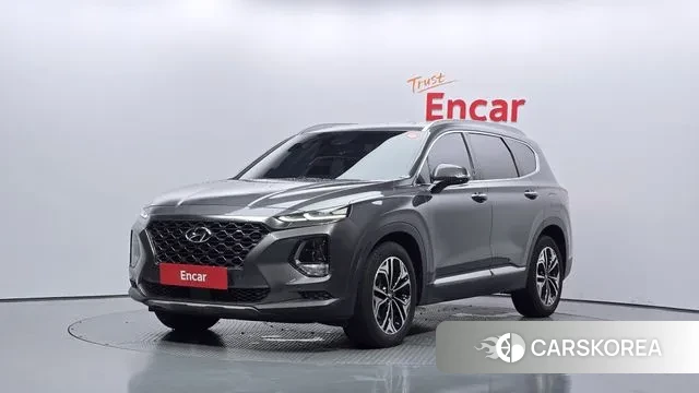 Hyundai Santa Fe TM 2018 Синий из Кореи