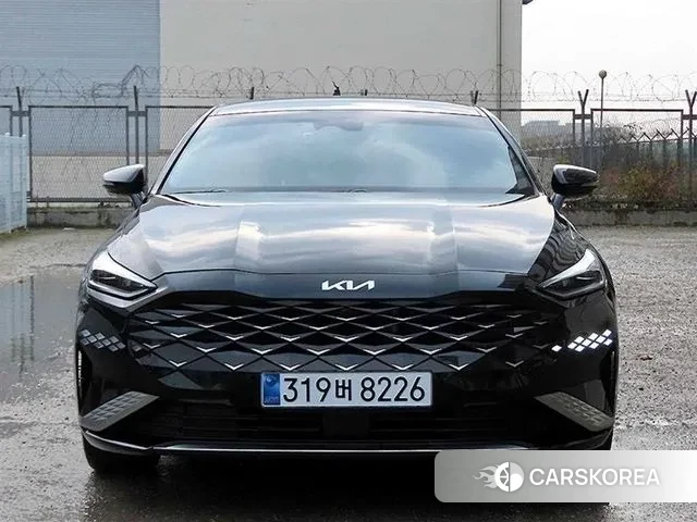 Kia K8 Hybrid 2024 Черный из Кореи