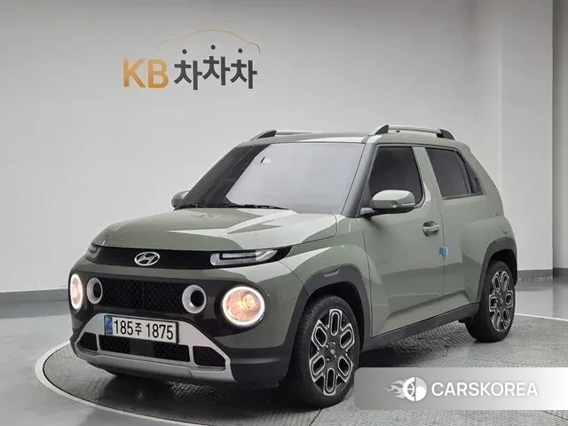 Hyundai Casper 2023 Светло-зеленый из Кореи
