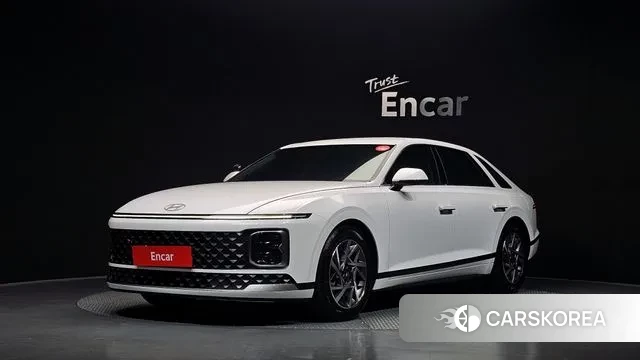 Hyundai Grandeur (GN7) 2024 Белый из Кореи