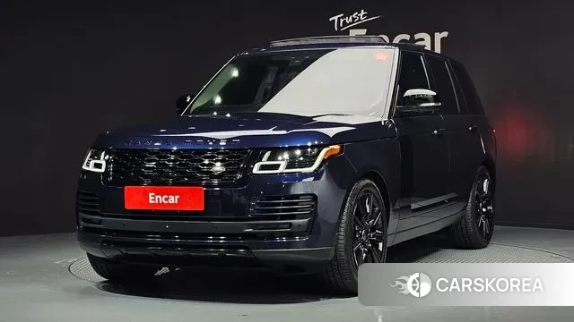 Land Rover Range Rover 4th Generation 2018 Синий из Кореи