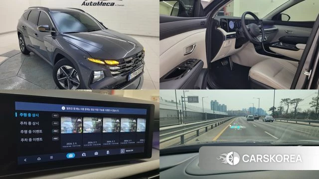 Hyundai The New Tucson Hybrid (NX4) 2024 Серый из Кореи