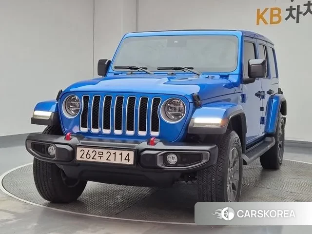 Jeep Wrangler (JL) 2022 Синий из Кореи