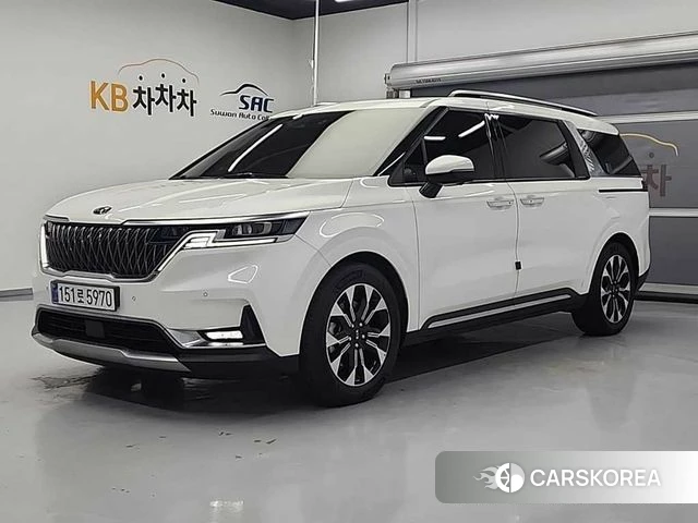 Kia Carnival 4th generation 2021 Белый из Кореи