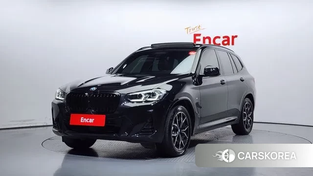 BMW X3 (G01) 2023 Черный из Кореи