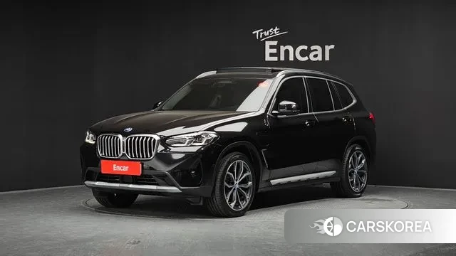 BMW X3 (G01) 2023 Черный из Кореи
