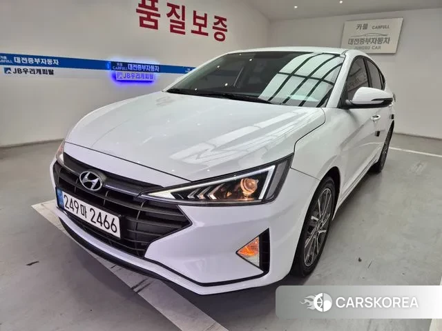 Hyundai The New Avante AD 2018 Белый из Кореи