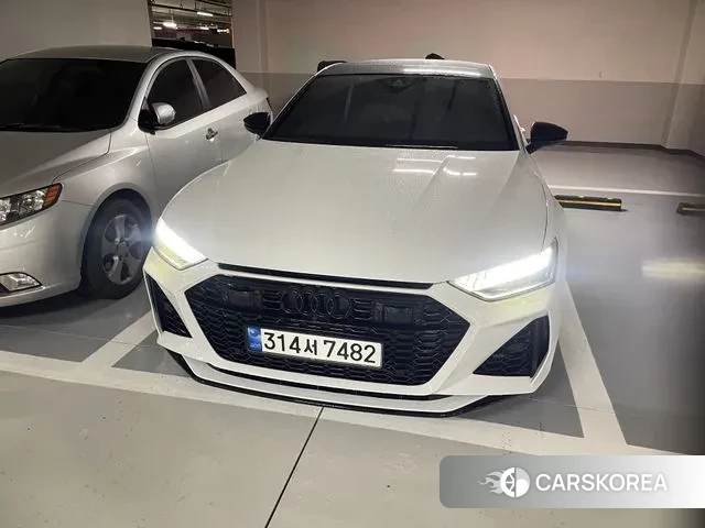 Audi A7 (4K) 2020 Белый из Кореи