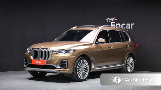 BMW X7 (G07) 2020 Коричневый из Кореи