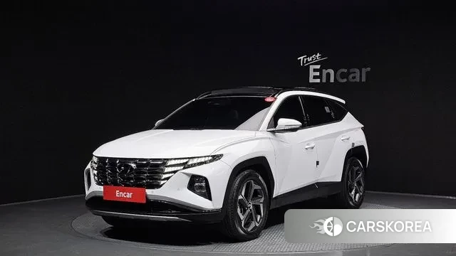 Hyundai Tucson (NX4) 2021 Белый из Кореи