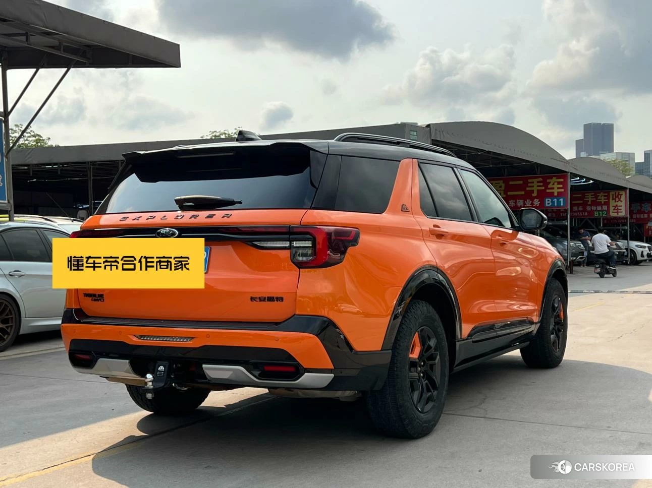 Ford Explorer 2024 Оранжевый из Китая